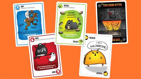 Exploding Kittens: A Feline-Fueled Frenzy of Strategic Card-Drawing Mayhem!